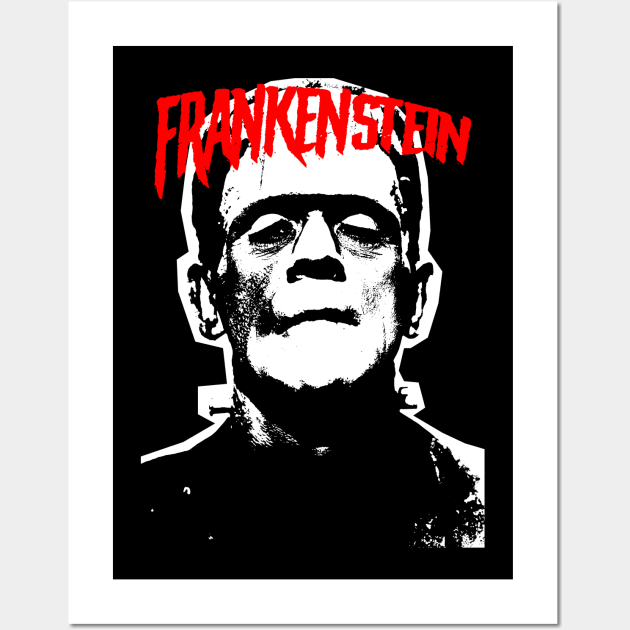 Frankenstein Wall Art by INGLORIOUS